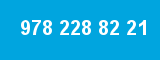 978 228 82 21 978 228 82 21
